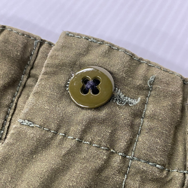 【中古品】【メンズ】 FATIGUE SHORTS ファティーグショーツ ショートパンツ ボトムス 151-250702-as-14-izu サイズ：XS カラー：グリーン系 万代Net店