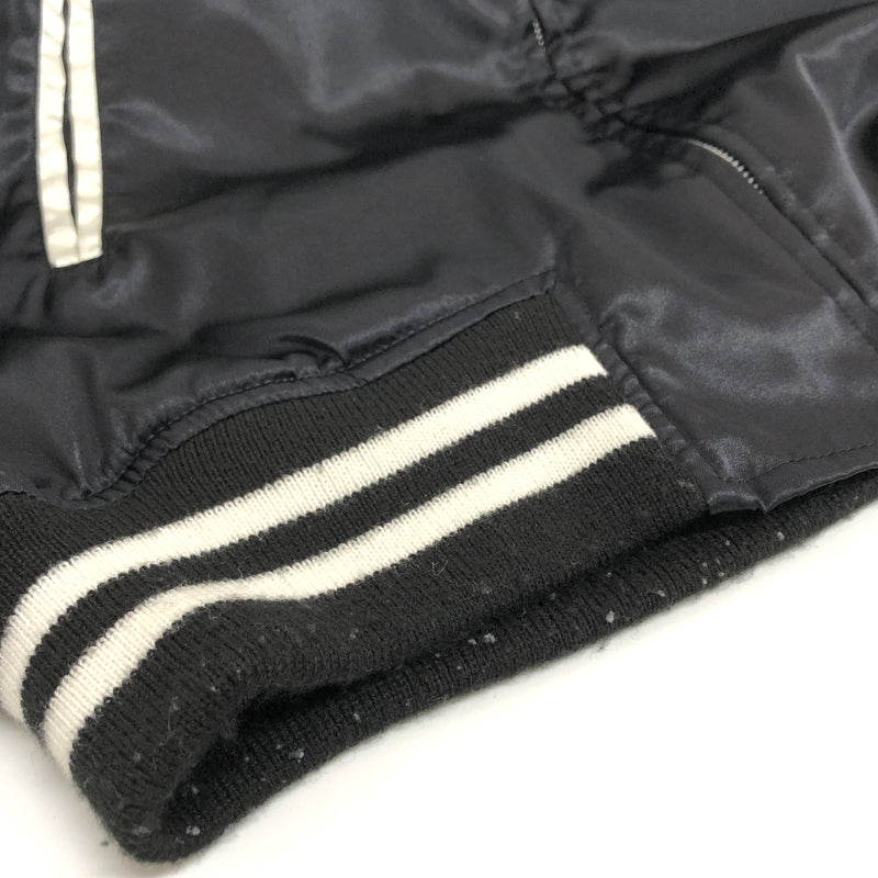 【中古品】【メンズ】 星姫 hoshihime ホシヒメ SOUVENIR JACKET スーベニアジャケット スカジャン 刺繍 アウター 古着 145-260925-rs-05-fur サイズ：3L カラー：ブラック/ホワイト 万代Net店