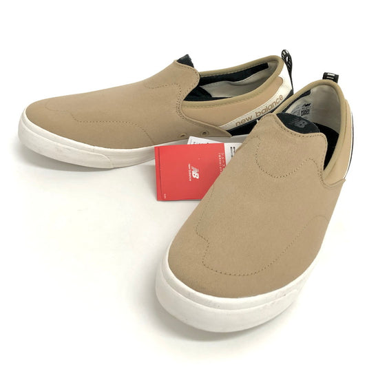 【中古品】【メンズ】 NEW BALANCE ニューバランス AM101TNS スリッポン シューズ 靴 163-251107-rs-06-fur サイズ：29.5cm US11.5 カラー：ベージュ 万代Net店