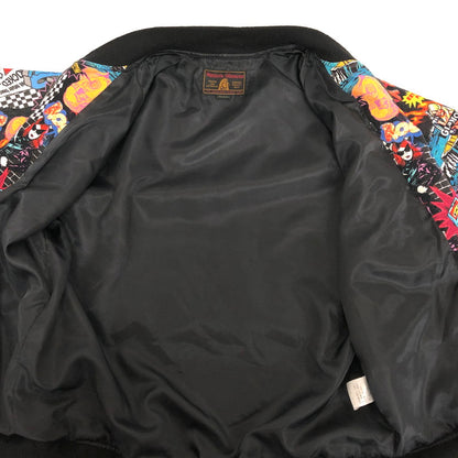 【中古品】【メンズ】 HYSTERIC GLAMOUR ヒステリックグラマー 02183AB14 総柄 ブルゾン ジャケット アウター 140-260123-rs-01-fur サイズ：M カラー：マルチカラー 万代Net店