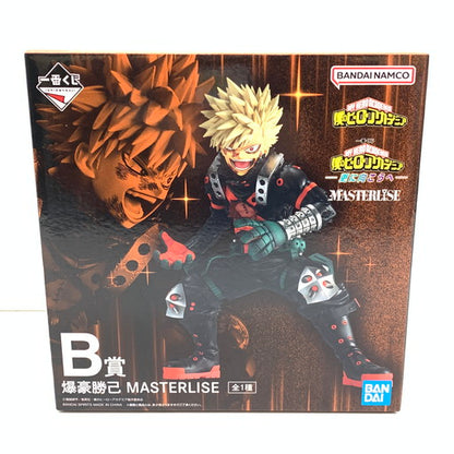 【未使用品】 BANDAI 一番くじ 僕のヒーローアカデミア -更に向こうへ- B賞 爆豪勝己 MASTERLISE 051-260613-mo-10-fur 万代Net店
