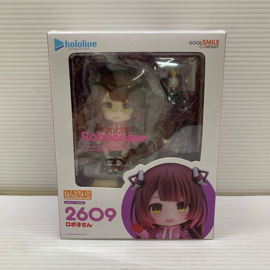 【未使用品】 グッドスマイルカンパニー ねんどろいど 2609 ロボ子さん フィギュア ホロライブ VTuber 053-260202-AS-5-min 万代Net店