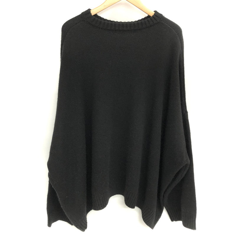 【現状渡し品】【レディース】 CANDY STRIPPER キャンディストリッパー CND PATCHWORK BEAR ニット セーター 長袖 トップス 170-251107-rs-08-fur サイズ：2 カラー：ブラック 万代Net店