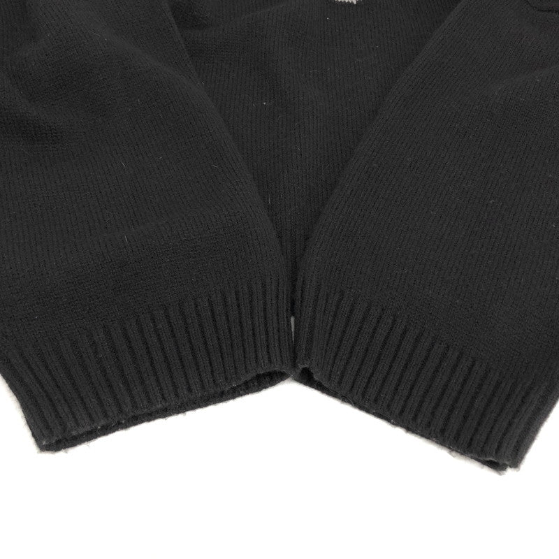 【現状渡し品】【レディース】 CANDY STRIPPER キャンディストリッパー CND PATCHWORK BEAR ニット セーター 長袖 トップス 170-251107-rs-08-fur サイズ：2 カラー：ブラック 万代Net店