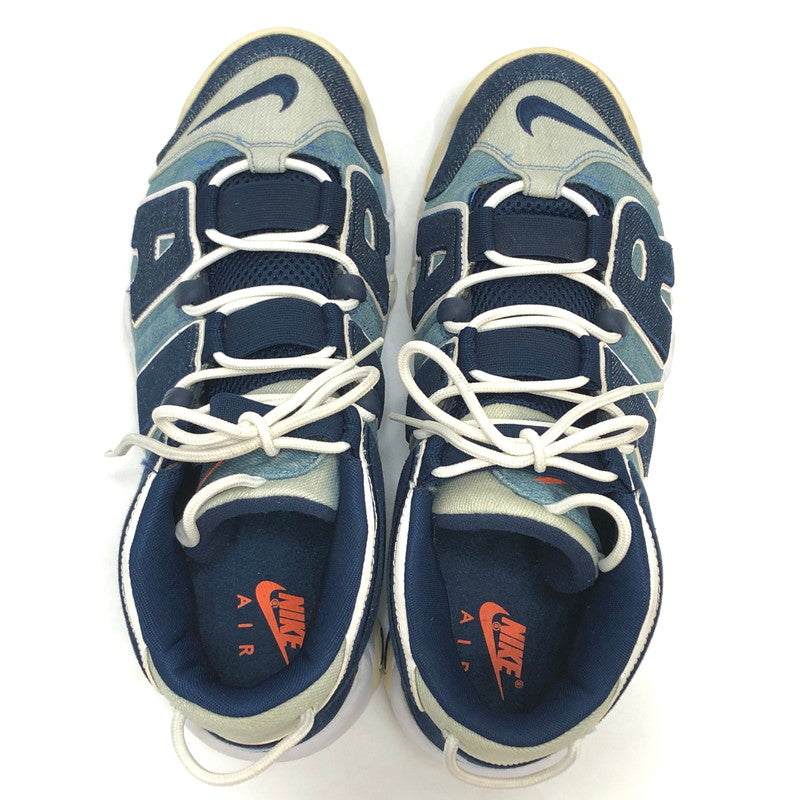 【中古品】【メンズ】 NIKE ナイキ Air More Uptempo "Denim" CJ6125-100 エアモアアップテンポ デニム スニーカー シューズ 靴 160-260417-rs-01-fur サイズ：28.5cm US10.5 カラー：インディゴ系 万代Net店