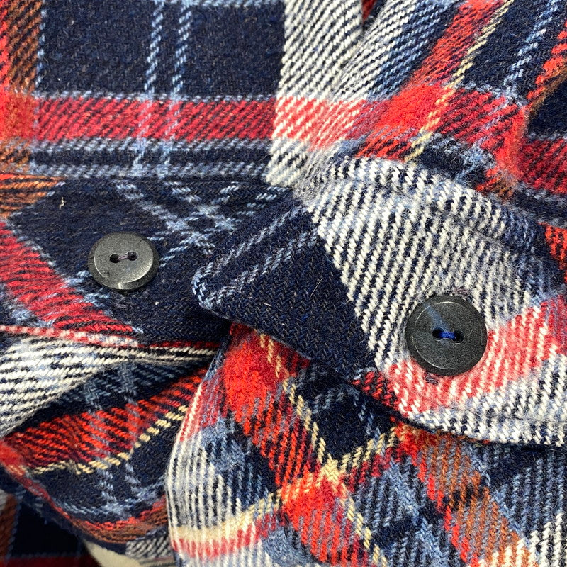 【現状渡し品】【メンズ】 SEARS シアーズ CPO CHECK SHIRT JACKET チェック シャツ ジャケット アウター 146-261012-kh-10-izu カラー：マルチ 万代Net店