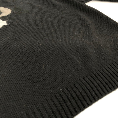 【現状渡し品】【レディース】 CANDY STRIPPER キャンディストリッパー CND PATCHWORK BEAR ニット セーター 長袖 トップス 170-251107-rs-08-fur サイズ：2 カラー：ブラック 万代Net店