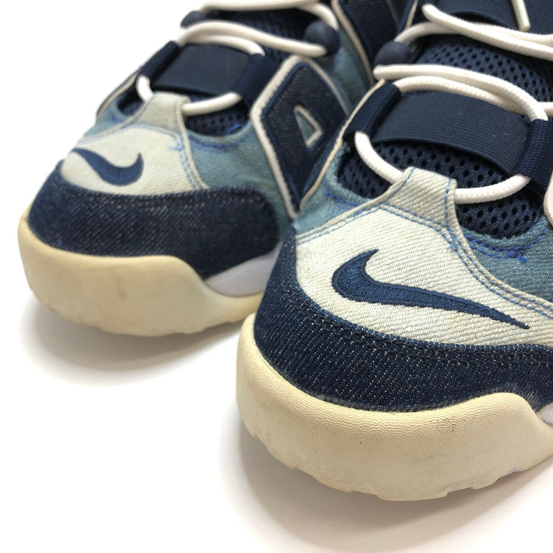 【中古品】【メンズ】 NIKE ナイキ Air More Uptempo "Denim" CJ6125-100 エアモアアップテンポ デニム スニーカー シューズ 靴 160-260417-rs-01-fur サイズ：28.5cm US10.5 カラー：インディゴ系 万代Net店
