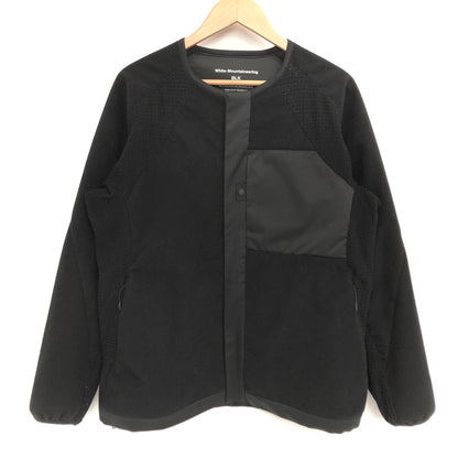 【中古品】【メンズ】 WHITE MOUNTAINEERING ホワイトマウンテニアリング DiAPLEX FLEECE BLOUSON BK2573504 フリース ブルゾン 古着 140-260925-rs-09-fur サイズ：1 カラー：ブラック 万代Net店