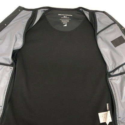 【中古品】【メンズ】 WHITE MOUNTAINEERING ホワイトマウンテニアリング DiAPLEX FLEECE BLOUSON BK2573504 フリース ブルゾン 古着 140-260925-rs-09-fur サイズ：1 カラー：ブラック 万代Net店