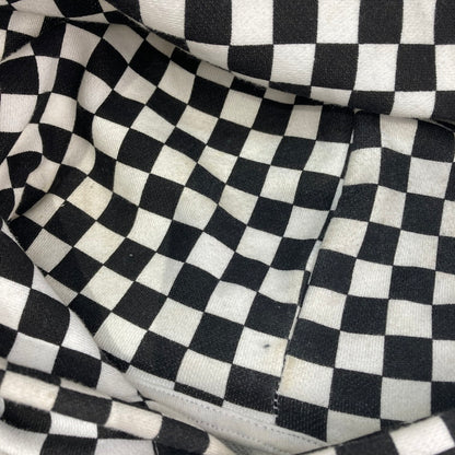 【中古品】【メンズ】 dsrcv チェッカー柄パーカー 142-260103-WA-06-iwa サイズ：M カラー：ブラック ホワイト 万代Net店