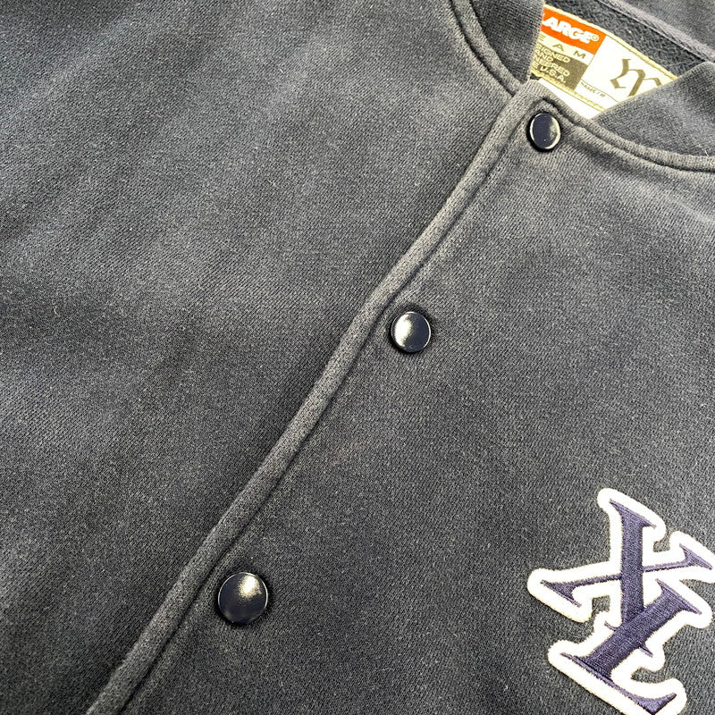 【中古品】【メンズ】 XLARGE エクストララージ SWEAT STADIUM JACKET スウェット スタジアム ジャケット アウター 142-261012-kh-14-izu サイズ：M カラー：ネイビー 万代Net店