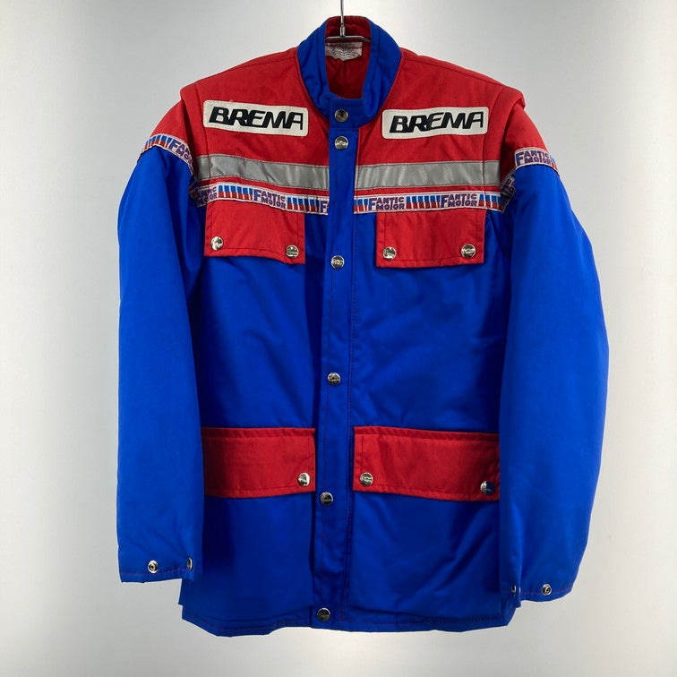 【中古品】【メンズ】 BREMA社 70S MOTORCYCLE JACKET 146-260104-WA-01-iwa カラー：ブルー レッド 万代Net店