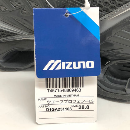 【中古美品】【メンズ】 Mizuno ミズノ WAVE PROPHECY LS D1GA251103 ウエーブプロフェシー スニーカー シューズ 靴 162-250801-rs-03-fur サイズ：28.0cm US 10 カラー：ダークグレー系 万代Net店