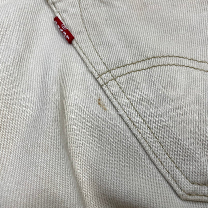 【現状渡し品】【メンズ】 LEVI'S リーバイス REMAKE FLARE PANTS リメイク フレア デニム パンツ ボトムス 157-260709-kh-11-izu カラー：アイボリー系 万代Net店