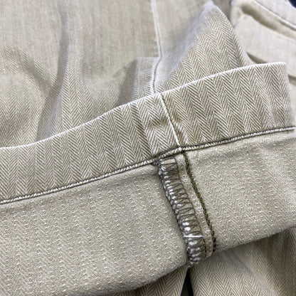 【中古品】【メンズ】 SCHOTT ショット 5730-03 COMBAT コンバット トラウザーズ パンツ ボトムス 156-260709-kh-14-izu サイズ：34×34 カラー：ベージュ系 万代Net店