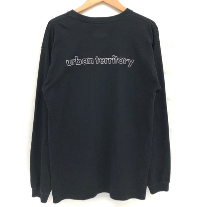 【現状渡し品】【メンズ】 WTAPS ダブルタップス WTVUA L/S TEE 192ATDT-LT01S ロングスリーブ Tシャツ ロンT 長袖 トップス ストリート系 142-250423-rs-07-fur サイズ：02 カラー：ブラック 万代Net店