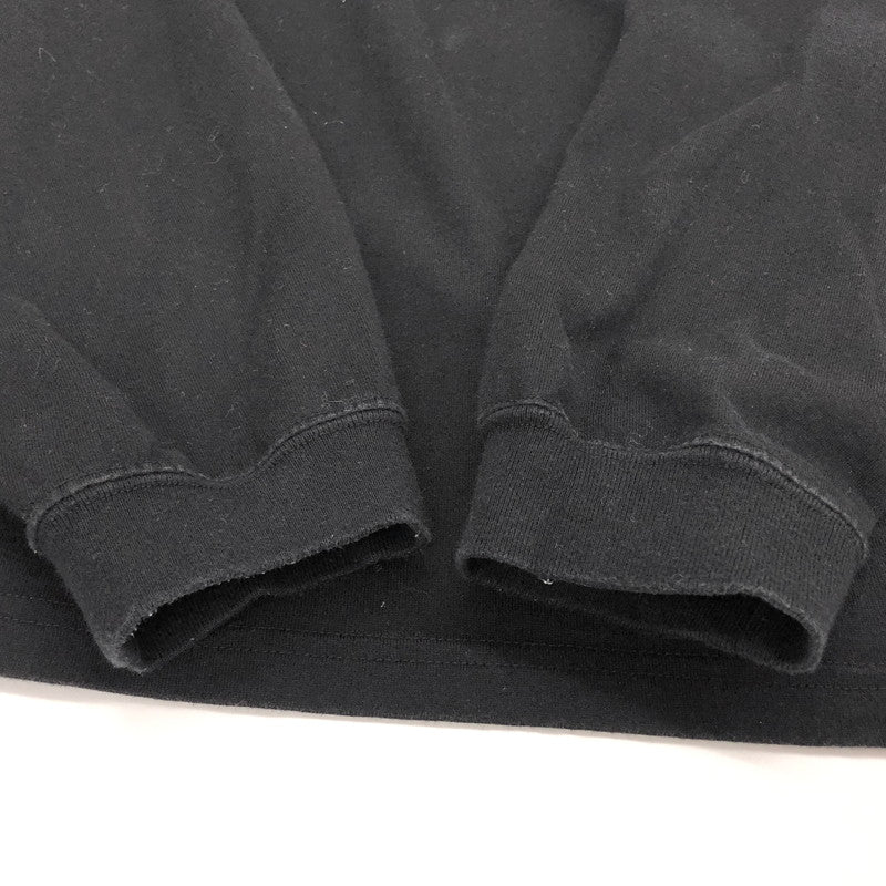 【現状渡し品】【メンズ】 WTAPS ダブルタップス WTVUA L/S TEE 192ATDT-LT01S ロングスリーブ Tシャツ ロンT 長袖 トップス ストリート系 142-250423-rs-07-fur サイズ：02 カラー：ブラック 万代Net店