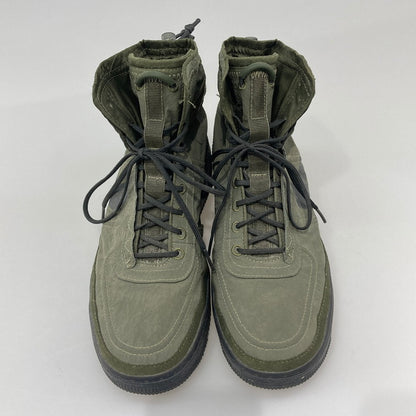 【中古品】【レディース】 NIKE ナイキ BQ6096-301 AIR FORCE 1 HIGH SHELL CARGO KHAKI スニーカー 本体のみ 160-260420-WA-05-iwa サイズ：24.5cm カラー：カーキ 万代Net店