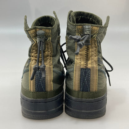 【中古品】【レディース】 NIKE ナイキ BQ6096-301 AIR FORCE 1 HIGH SHELL CARGO KHAKI スニーカー 本体のみ 160-260420-WA-05-iwa サイズ：24.5cm カラー：カーキ 万代Net店