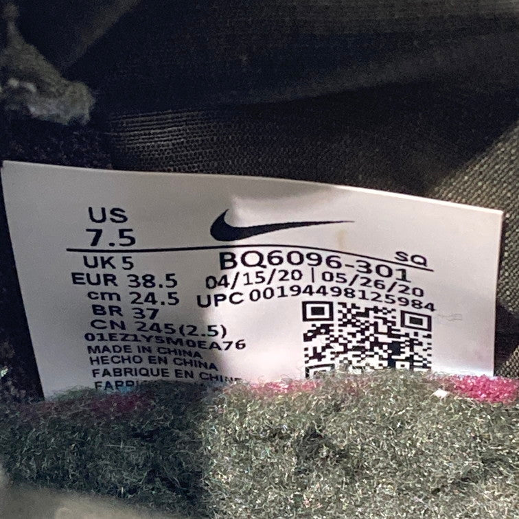 【中古品】【レディース】 NIKE ナイキ BQ6096-301 AIR FORCE 1 HIGH SHELL CARGO KHAKI スニーカー 本体のみ 160-260420-WA-05-iwa サイズ：24.5cm カラー：カーキ 万代Net店