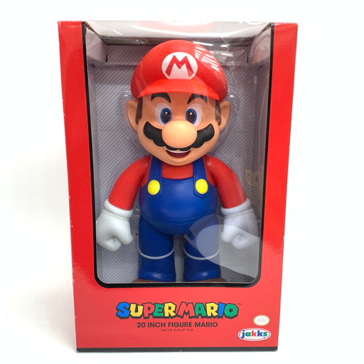 【中古品】 Jakks PACIFIC マリオ スーパーマリオ 20インチ フィギュア 052-260614-mo-04-fur 万代Net店