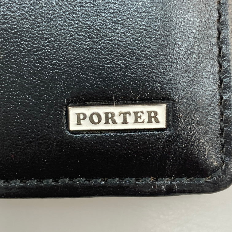 【中古品】【メンズ】 PORTER ポーター カードケース 201-260420-WA-06-iwa カラー：ブラック 万代Net店