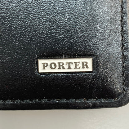 【中古品】【メンズ】 PORTER ポーター カードケース 201-260420-WA-06-iwa カラー：ブラック 万代Net店
