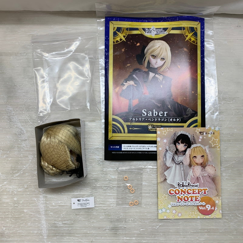 【現状渡し品】 DDS Fate シリーズ セイバー アルトリア・ペンドラゴン オルタ ドール 人形 フィギュア 053-260731-hu-01-min 万代Net店
