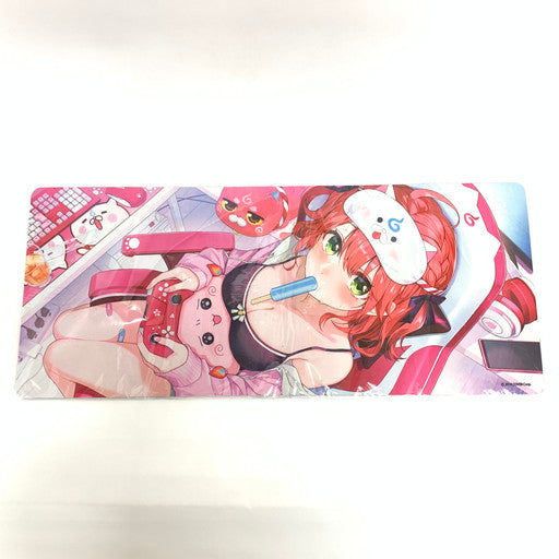 【未使用品】 ホロライブ さくらみこ 活動6周年記念 ワイド ラバーマット 054-260614-mo-06-fur 万代Net店