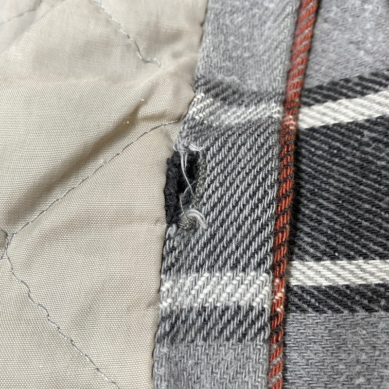 【現状渡し品】【メンズ】 三角タグ QUILTING LINER FLANNEL SHIRT キルティング ライナー フランネル シャツ トップス 146-260311-kh-03-izu サイズ：M カラー：マルチ 万代Net店