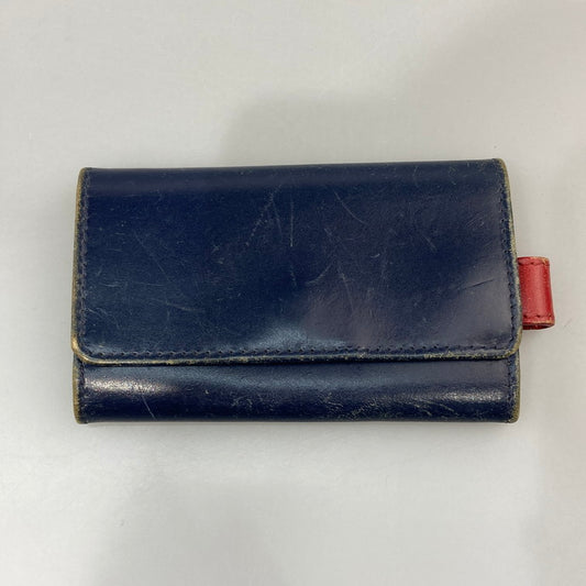 【現状渡し品】【メンズ】 WHITE HOUSE COX ホワイトハウスコックス キーケース 201-260423-WA-01-iwa カラー：ネイビー 万代Net店