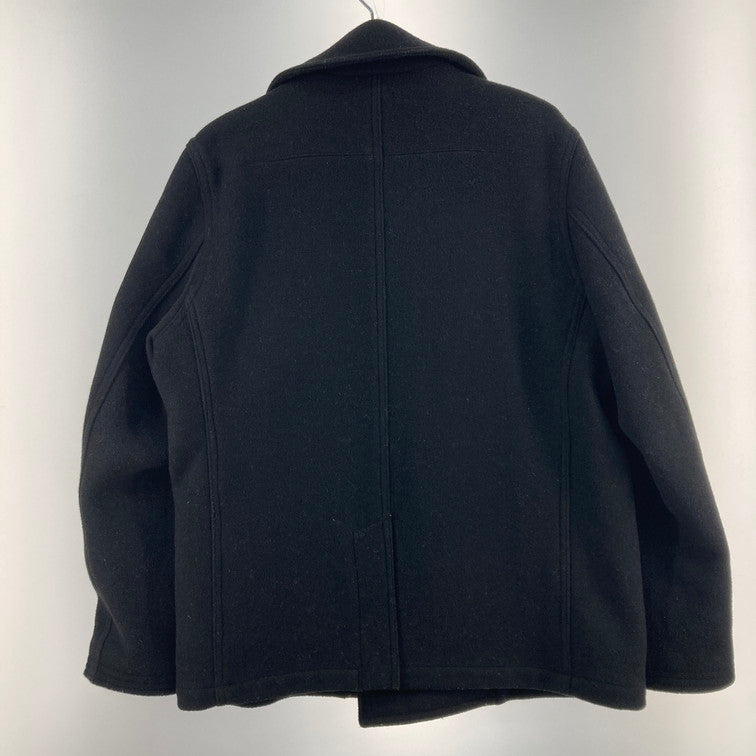 【中古品】【メンズ】 68&brothers シックスティエイトアンドブラザーズ Pコート アウター 147-260105-WA-01-iwa サイズ：L カラー：ブラック 万代Net店