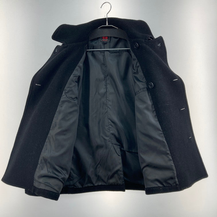 【中古品】【メンズ】 68&brothers シックスティエイトアンドブラザーズ Pコート アウター 147-260105-WA-01-iwa サイズ：L カラー：ブラック 万代Net店