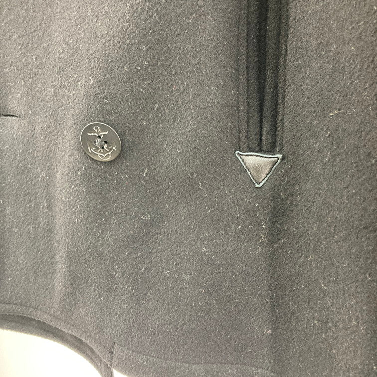 【中古品】【メンズ】 68&brothers シックスティエイトアンドブラザーズ Pコート アウター 147-260105-WA-01-iwa サイズ：L カラー：ブラック 万代Net店