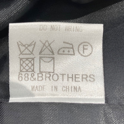 【中古品】【メンズ】 68&brothers シックスティエイトアンドブラザーズ Pコート アウター 147-260105-WA-01-iwa サイズ：L カラー：ブラック 万代Net店