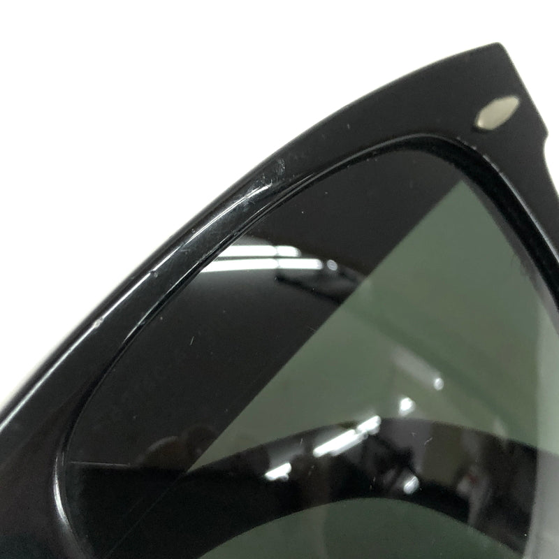 【現状渡し品】【メンズ/レディース】 RAY-BAN レイバン WAYFARER RB2140-A ウェイファーラー サングラス アイウェア アクセサリー 203-260706-rs-03-fur サイズ：50□22 カラー：ブラック/グリーン系 万代Net店