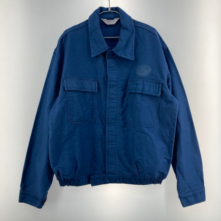 【中古品】【メンズ】 INDUSTRIA CONFEZIONI CAPRIATESE ユーロワークジャケット 146-260105-WA-02-iwa サイズ：56 カラー：BLUE 万代Net店