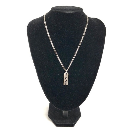 【現状渡し品】【メンズ/レディース】 GUCCI グッチ INFINITY NECKLACE 313466 ネックレス シルバー 925 アクセサリー 182-260706-rs-04-fur カラー：シルバー 万代Net店