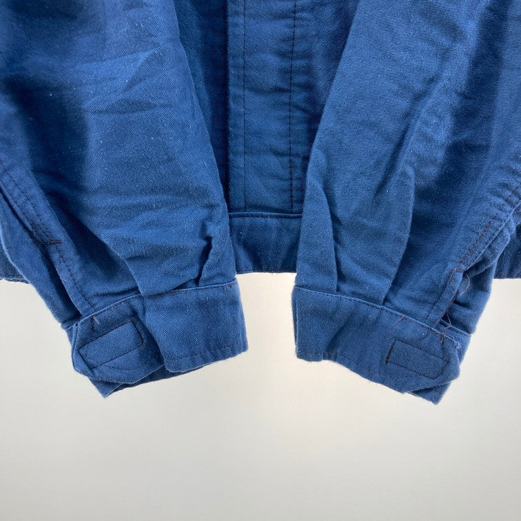 【中古品】【メンズ】 INDUSTRIA CONFEZIONI CAPRIATESE ユーロワークジャケット 146-260105-WA-02-iwa サイズ：56 カラー：BLUE 万代Net店