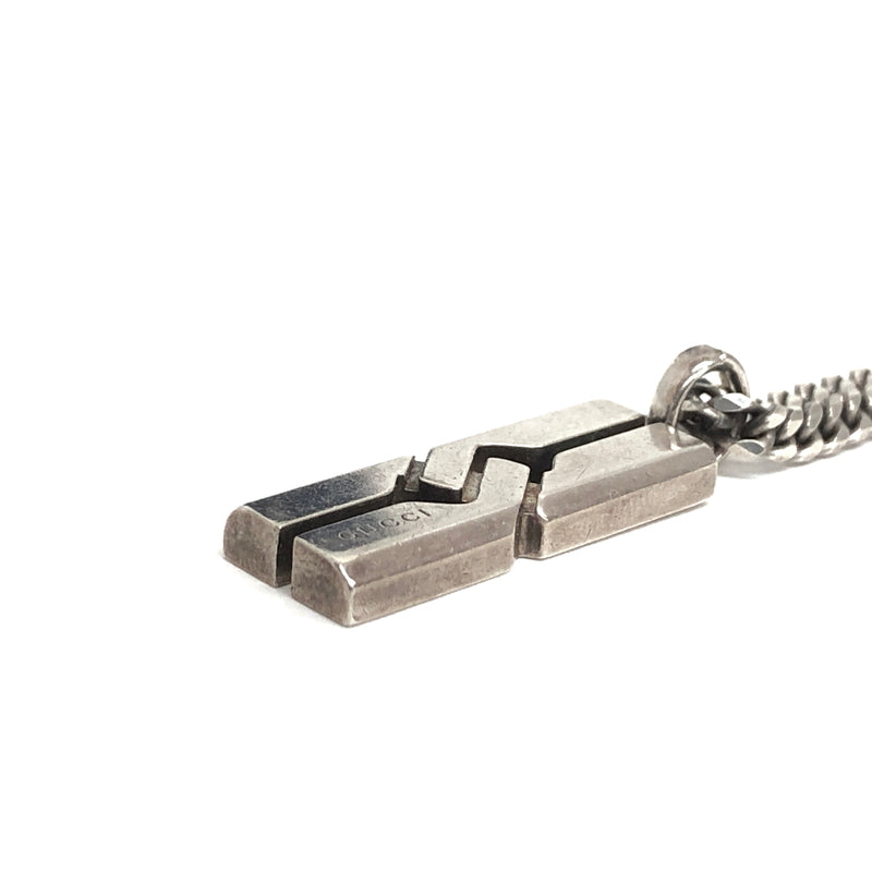 【現状渡し品】【メンズ/レディース】 GUCCI グッチ INFINITY NECKLACE 313466 ネックレス シルバー 925 アクセサリー 182-260706-rs-04-fur カラー：シルバー 万代Net店