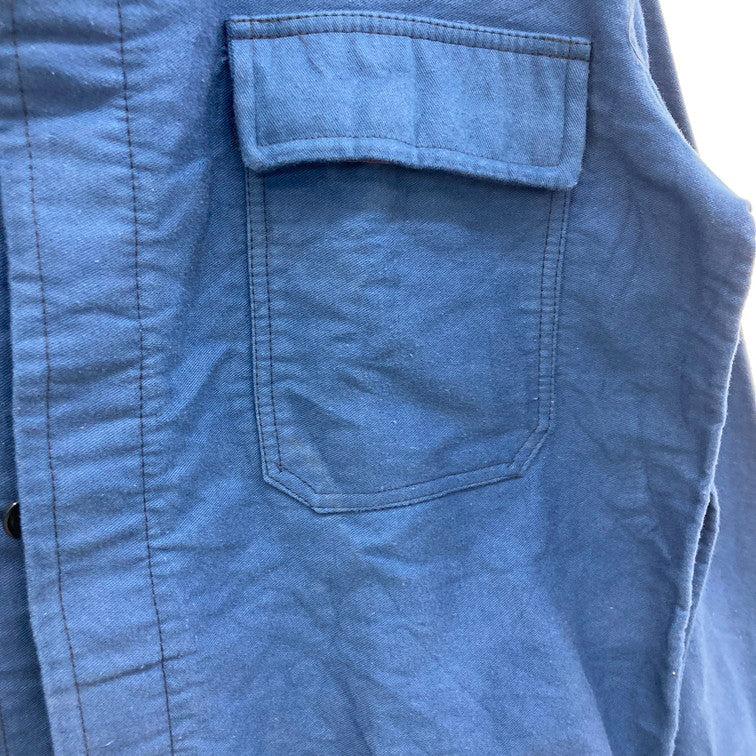 【中古品】【メンズ】 INDUSTRIA CONFEZIONI CAPRIATESE ユーロワークジャケット 146-260105-WA-02-iwa サイズ：56 カラー：BLUE 万代Net店