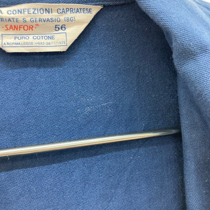 【中古品】【メンズ】 INDUSTRIA CONFEZIONI CAPRIATESE ユーロワークジャケット 146-260105-WA-02-iwa サイズ：56 カラー：BLUE 万代Net店