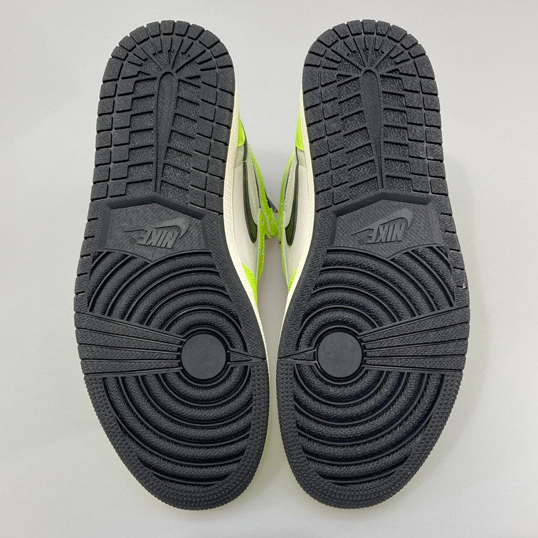 【中古美品】【メンズ】 NIKE ナイキ 555088-702 AIR JORDAN 1 RETRO HIGH OG VOLT VISIONAIRE 160-260423-WA-04-iwa サイズ：27.5cm カラー：VOLT/BLACK-SAIL 万代Net店