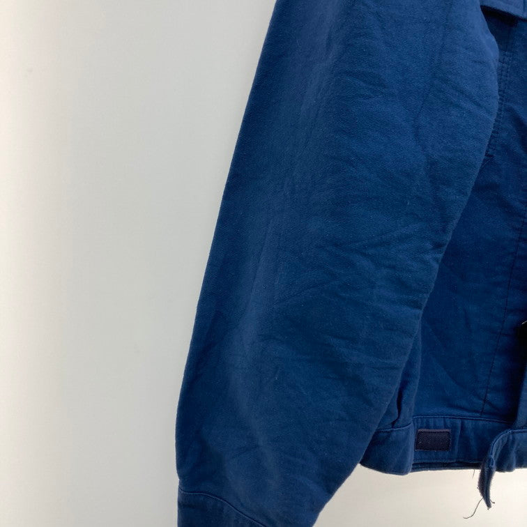 【中古品】【メンズ】 INDUSTRIA CONFEZIONI CAPRIATESE ユーロワークジャケット 146-260105-WA-02-iwa サイズ：56 カラー：BLUE 万代Net店