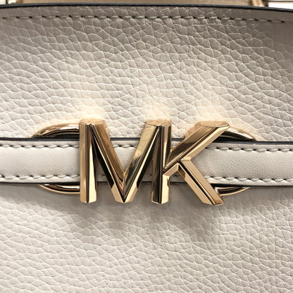 【中古品】【レディース】 MICHAEL KORS マイケルコース Reed Large Leather Belted Satchel 35S3G6RS3T ハンドバッグ 鞄 188-260706-rs-05-fur カラー：アイボリー 万代Net店