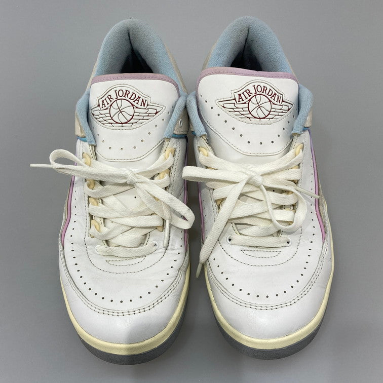 【中古品】【レディース】 NIKE ナイキ DX4401-146 WOMEN'S AIR JORDAN 2 RETRO LOW SUMMIT WHITE AND ICE BLUE スニーカー 本体のみ 160-260423-WA-05-iwa サイズ：29cm カラー：SUMMIT WHITE/ICE BLUE 万代Net店