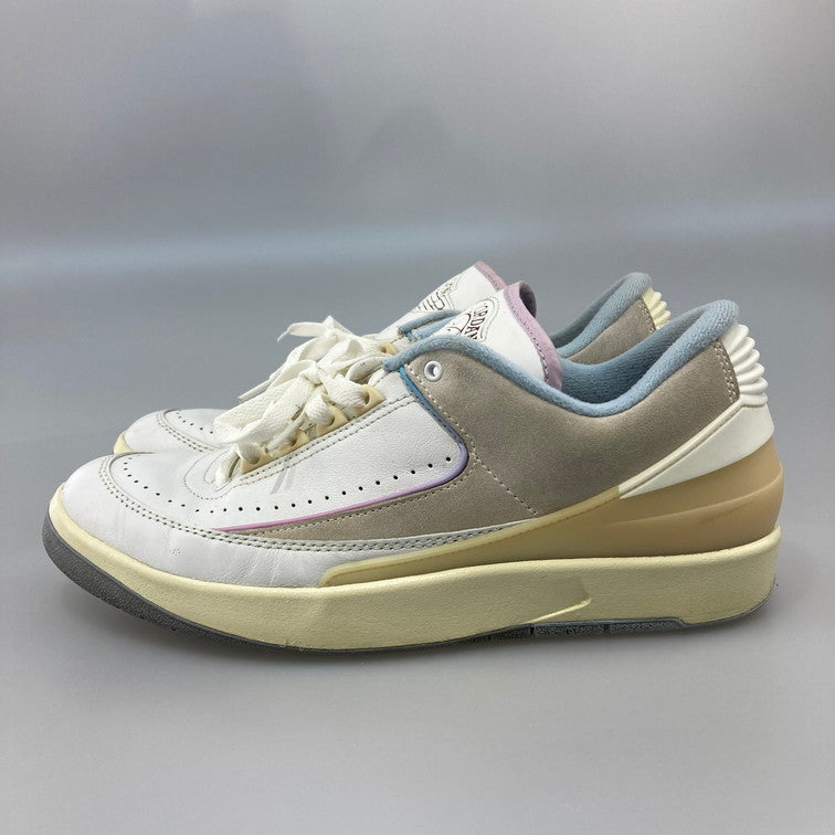 【中古品】【レディース】 NIKE ナイキ DX4401-146 WOMEN'S AIR JORDAN 2 RETRO LOW SUMMIT WHITE AND ICE BLUE スニーカー 本体のみ 160-260423-WA-05-iwa サイズ：29cm カラー：SUMMIT WHITE/ICE BLUE 万代Net店
