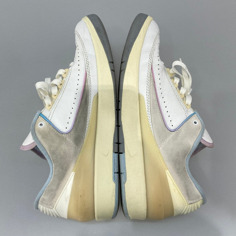 【中古品】【レディース】 NIKE ナイキ DX4401-146 WOMEN'S AIR JORDAN 2 RETRO LOW SUMMIT WHITE AND ICE BLUE スニーカー 本体のみ 160-260423-WA-05-iwa サイズ：29cm カラー：SUMMIT WHITE/ICE BLUE 万代Net店
