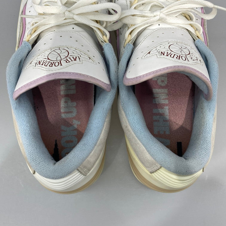 【中古品】【レディース】 NIKE ナイキ DX4401-146 WOMEN'S AIR JORDAN 2 RETRO LOW SUMMIT WHITE AND ICE BLUE スニーカー 本体のみ 160-260423-WA-05-iwa サイズ：29cm カラー：SUMMIT WHITE/ICE BLUE 万代Net店